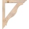 Ekena Millwork Funston Traditional Smooth Bracket w/ Offset Brace, Douglas Fir, 5 1/2"W x 32"D x 38"H BKT0604X32X38FST01SDF - alternate 2
